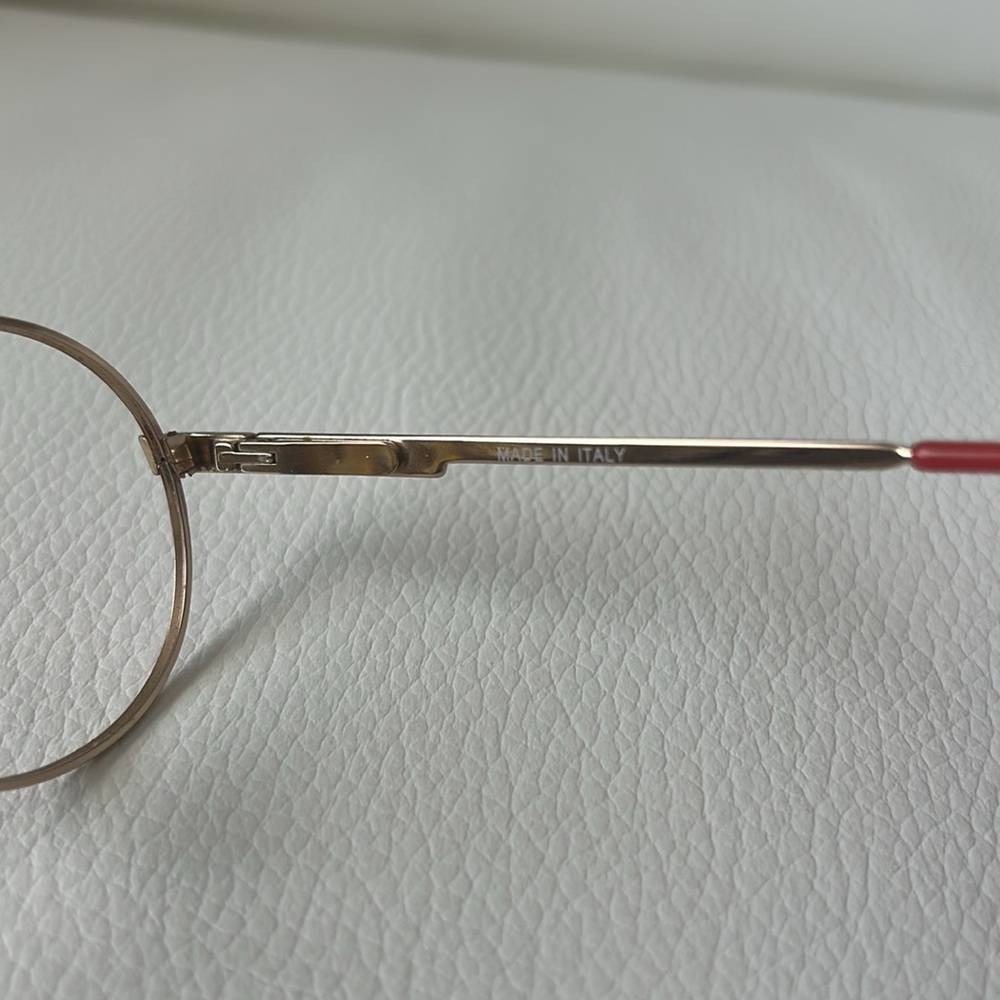 NEW. Round Red Retro Frame - Picture 11 of 15